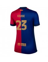 Barcelona Jules Kounde #23 Hjemmedrakt Dame 2024-25 Korte ermer